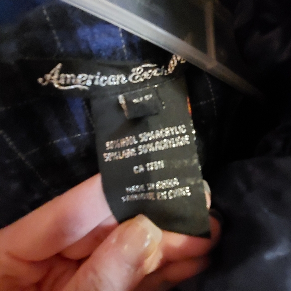 Wool blend jacket with real fur hood size S - Picture 5 of 8